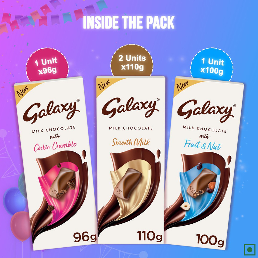 Galaxy chocolate hot sale price