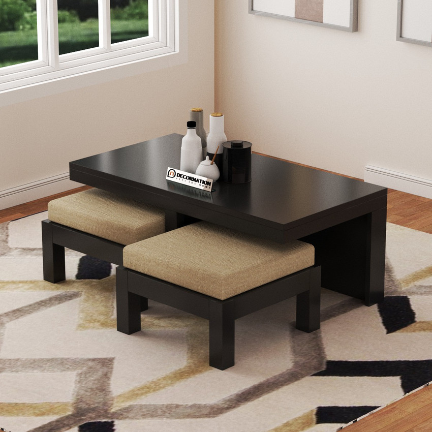 Coffee table shop with 2 stools