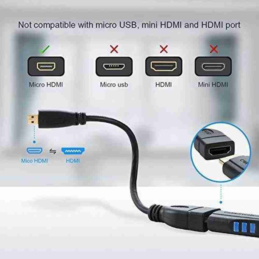 Cable mini best sale usb a hdmi