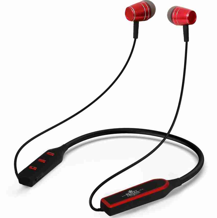 ROYAL RO 880 J Premium Bluetooth Neckband with Mic 30 Hours Battery Backup Bluetooth Headset