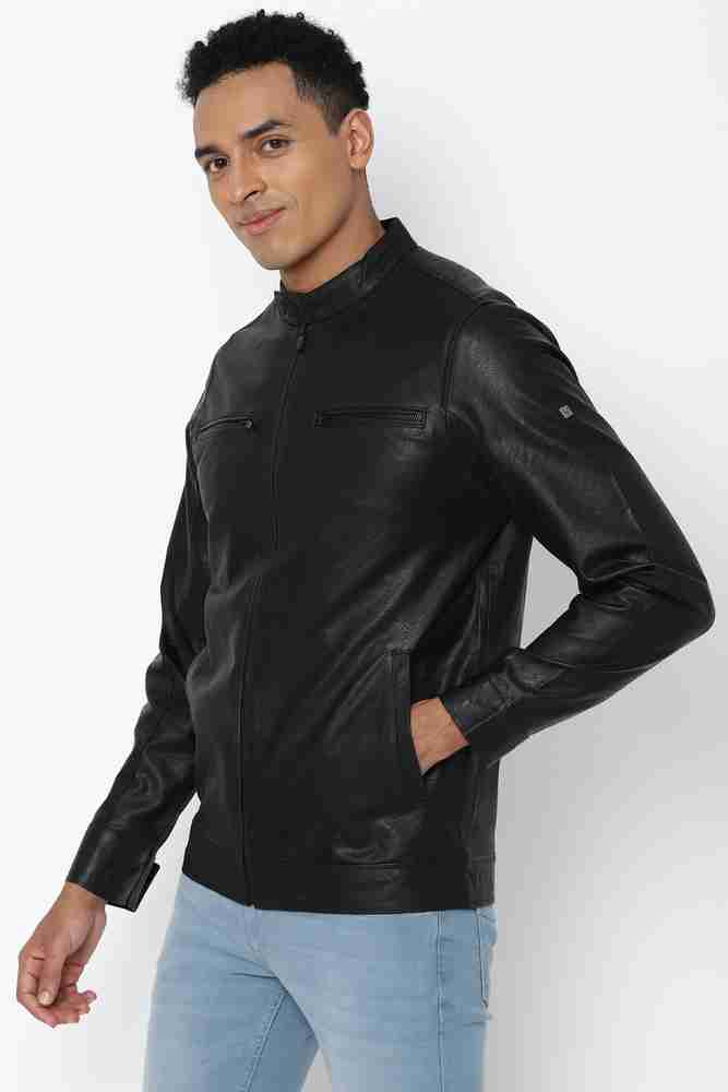 Allen solly sales jackets leather