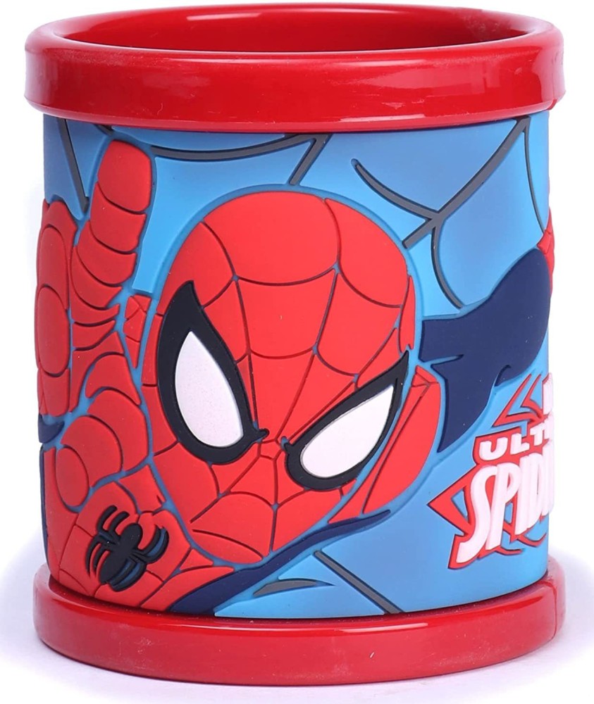 Ramson Milk Mug for Kids, Spiderman Design Stainless Steel Drinking Mug  Colour Print 200ml