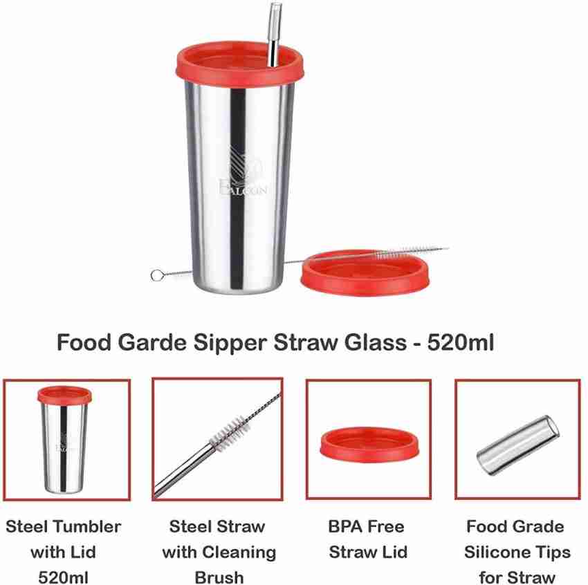 New 350ml 450ml Kids Cartoon 316 Stainless steel thermos cup with straw  children breakfast drinking thermos milk coffee cup