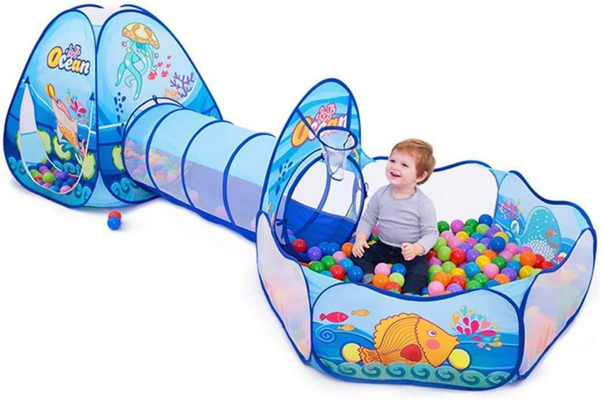 Baby tunnel ball pit deals