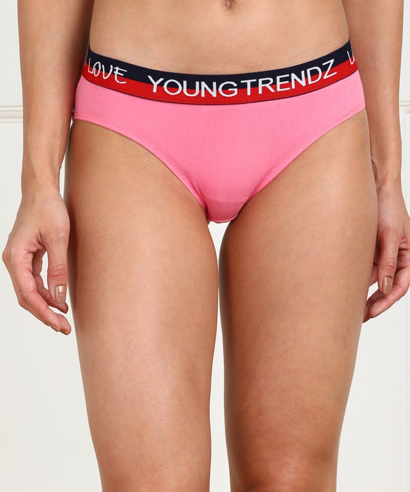 Young trendz Women Hipster Pink Panty - Buy Young trendz Women Hipster Pink Panty  Online at Best Prices in India