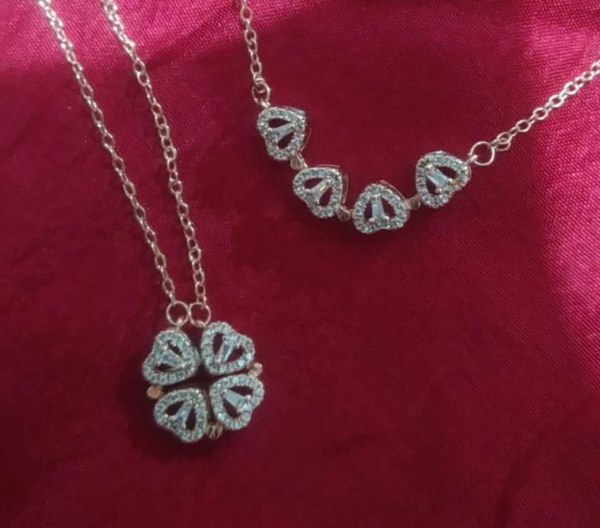 4-pcs Magnetic Necklace Magnetic Heart Necklace - Rose Gold - Stainless  Steel at Rs 85/piece, Greater Kailash 1, New Delhi