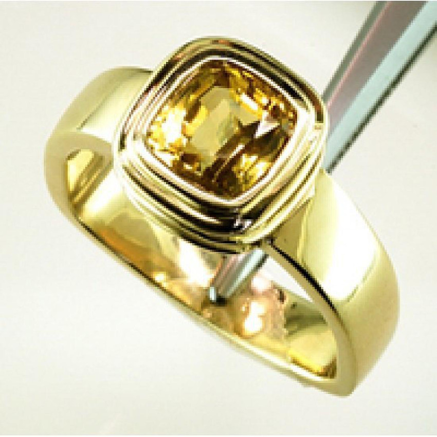Pukhraj ring for man top