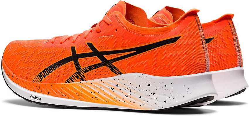 Men's MAGIC SPEED, Shocking Orange/Black, Running Shoes