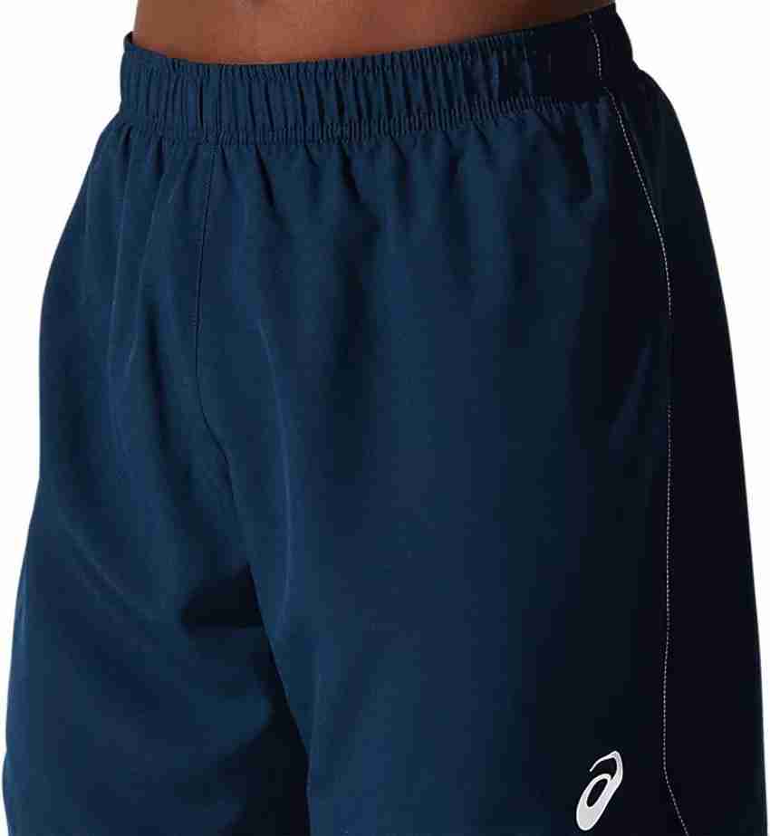 Asics Solid Men Blue Sports Shorts Buy Asics Solid Men Blue