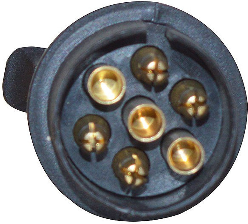 Car trailer outlet plug adapter