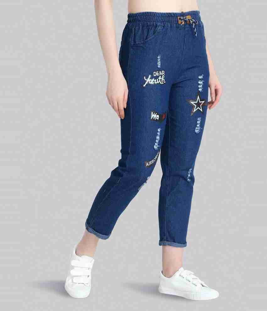 Buy Blue Bootcut Sweatpants for Women Online