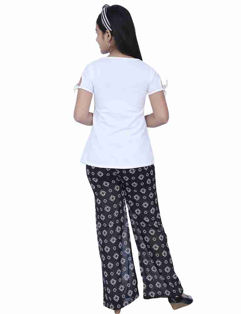 Buy online Girls Printed Capri Set from girls for Women by V-mart for ₹719  at 10% off