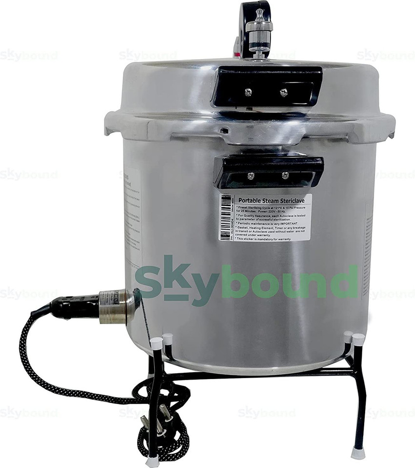 Skybound Autoclave Sterilizer for clinic and hospital Aluminium