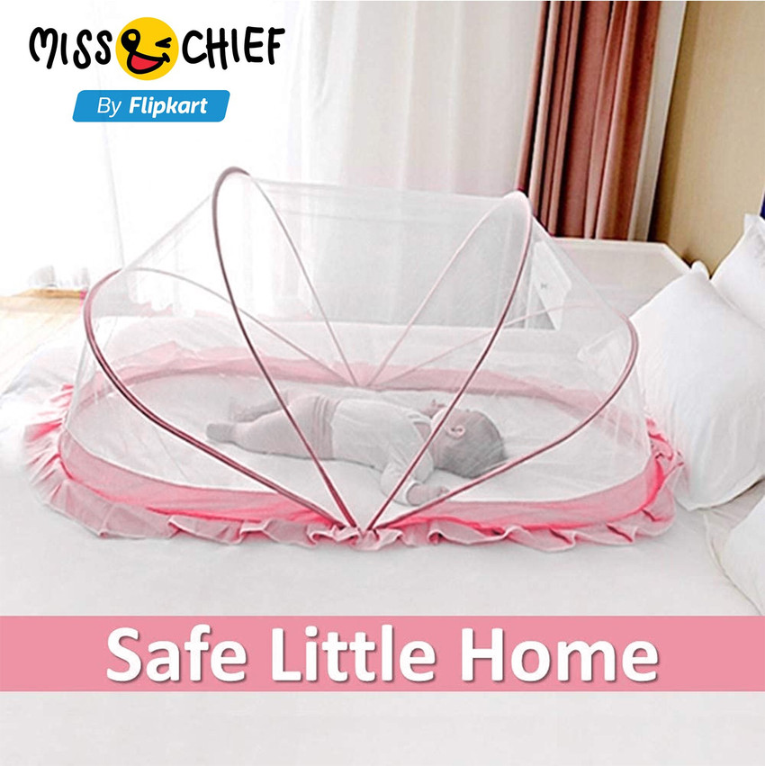 Baby bed with mosquito net flipkart store