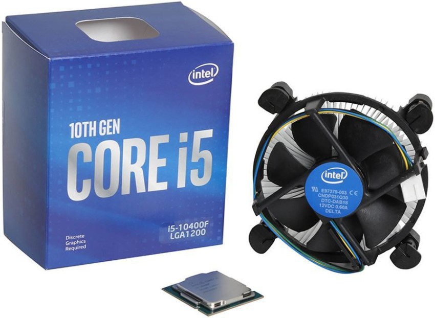 Intel i5-10400F 4.3 GHz Upto 4.3 GHz LGA 1200 Socket 6 Cores 12 Threads 12  MB Smart Cache Desktop Processor - Intel 