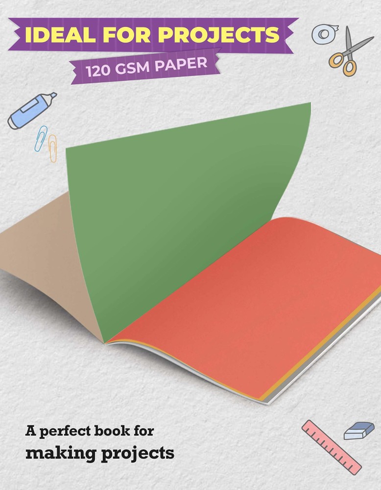 Business Paper Classmate Color Scrap Book, For Kids, Unruled at Rs 30/piece  in Hyderabad