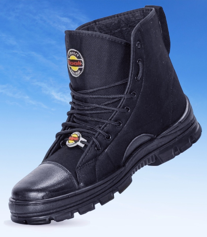 We Desi Bighorn PU Sole 8817 54 Black Boots For Men Buy We Desi