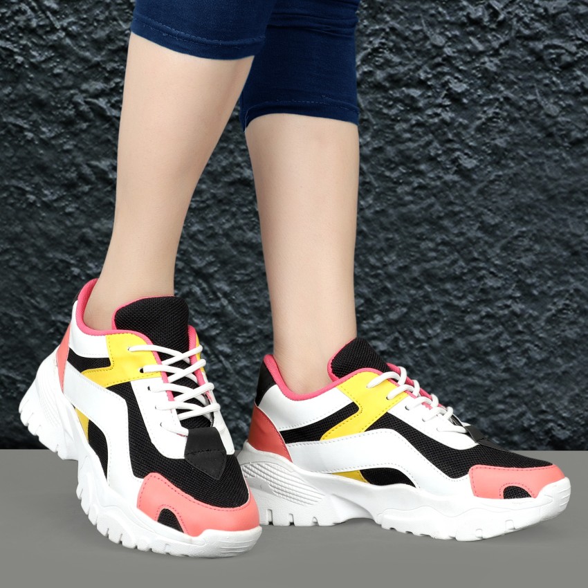 Girls colorful sale sneakers