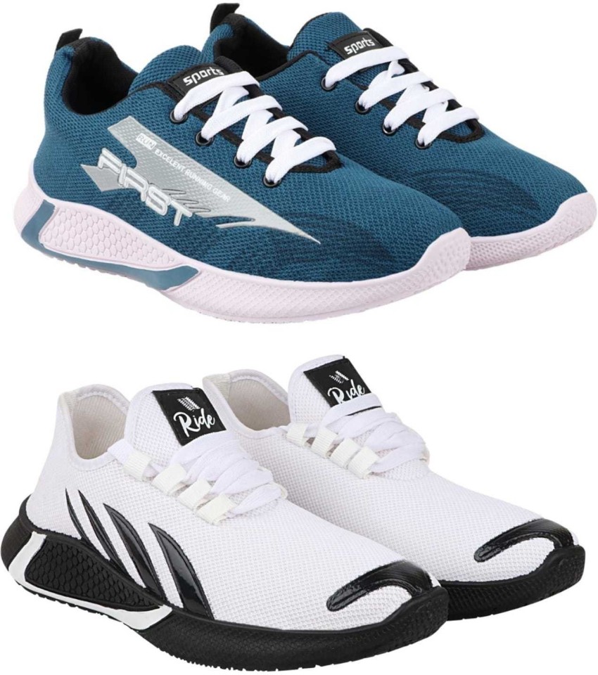BRUTON Combo Pack Of 2 Casual Shoes Sneakers For Men  Buy BRUTON Combo Pack  Of 2 Casual Shoes Sneakers For Men Online at Best Price  Shop Online for  Footwears in India  Flipkartcom