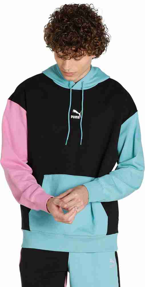 Puma color block hoodie sale