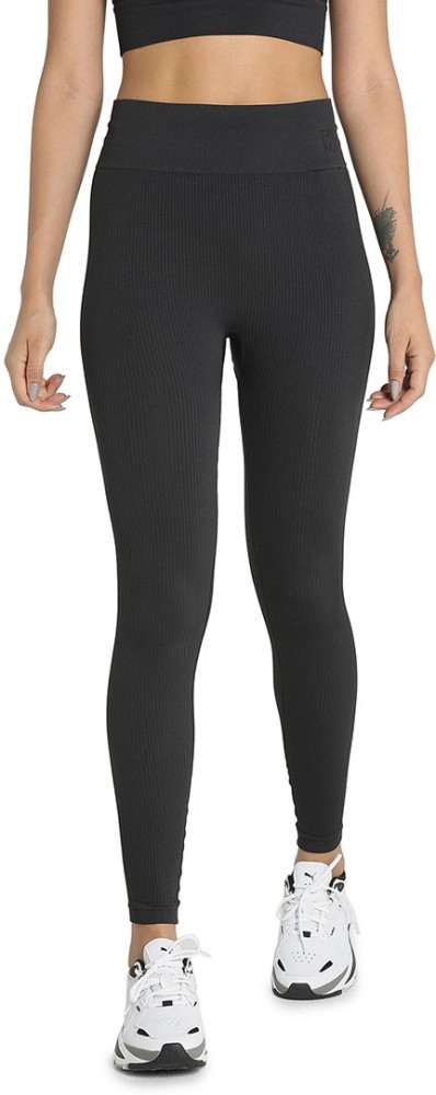 PUMA Solid Women Black Tights - Buy PUMA Solid Women Black Tights