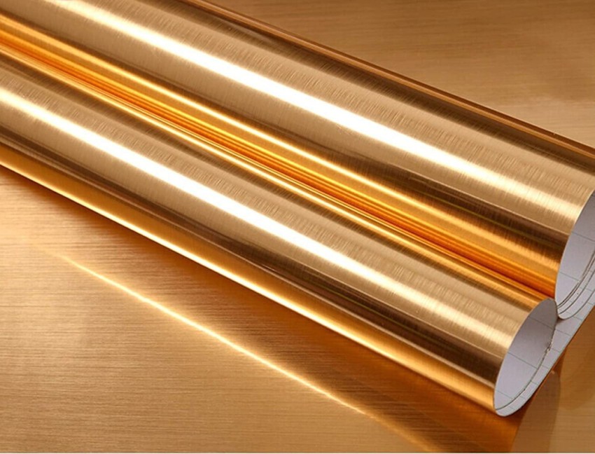 Brushed Copper Contact Paper  Metallic contact paper, Contact paper, Gold  contact paper