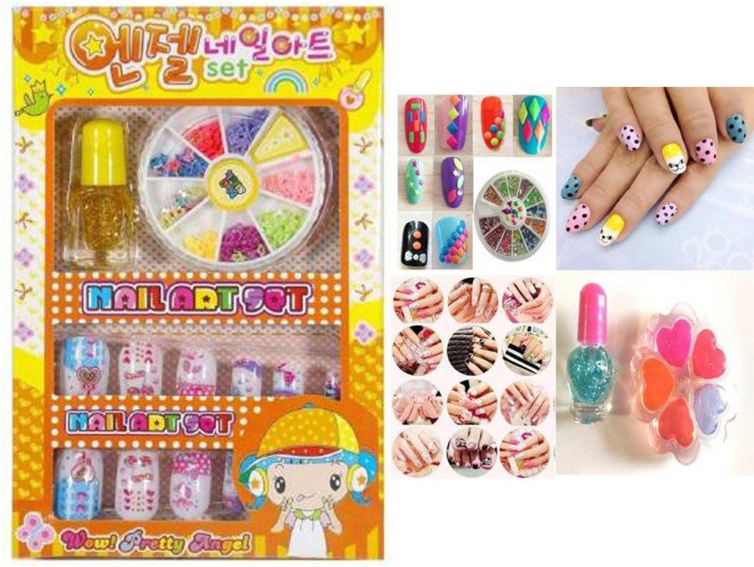 Kriti Nail Art kit for Girls Birthday Gift for Girls Little Girls pack of-  1 - Price in India, Buy Kriti Nail Art kit for Girls Birthday Gift for  Girls Little Girls