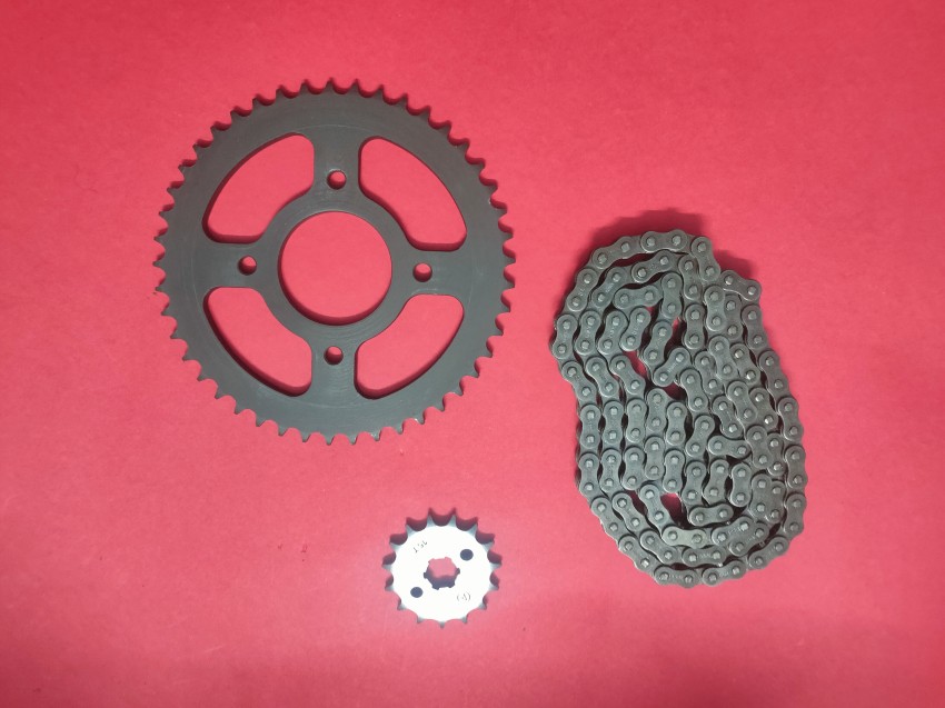 Gixxer chain deals sprocket price