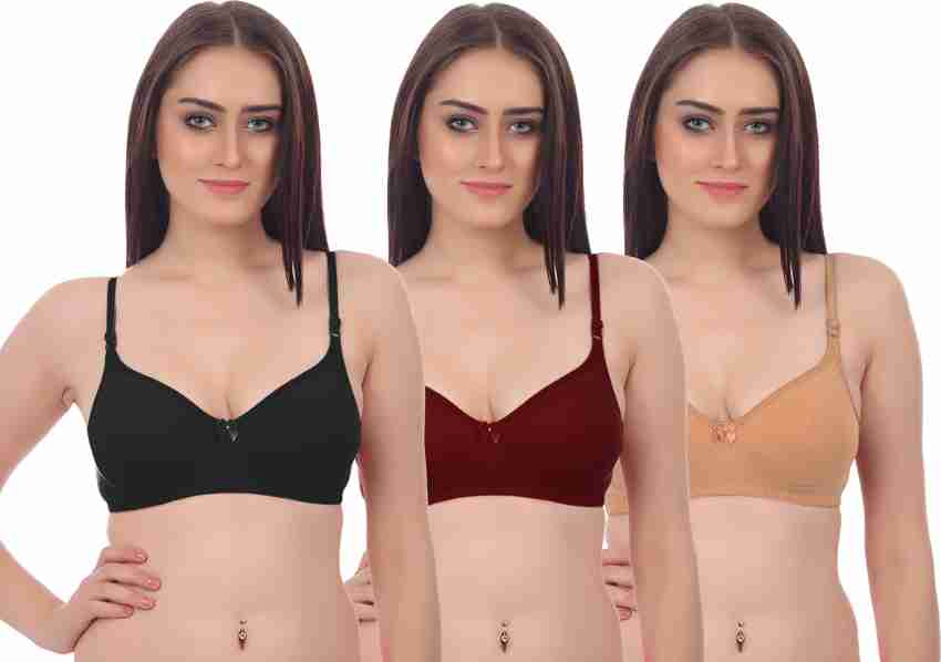 Sdot Women Full Coverage Non Padded Bra - Buy Sdot Women Full Coverage Non  Padded Bra Online at Best Prices in India