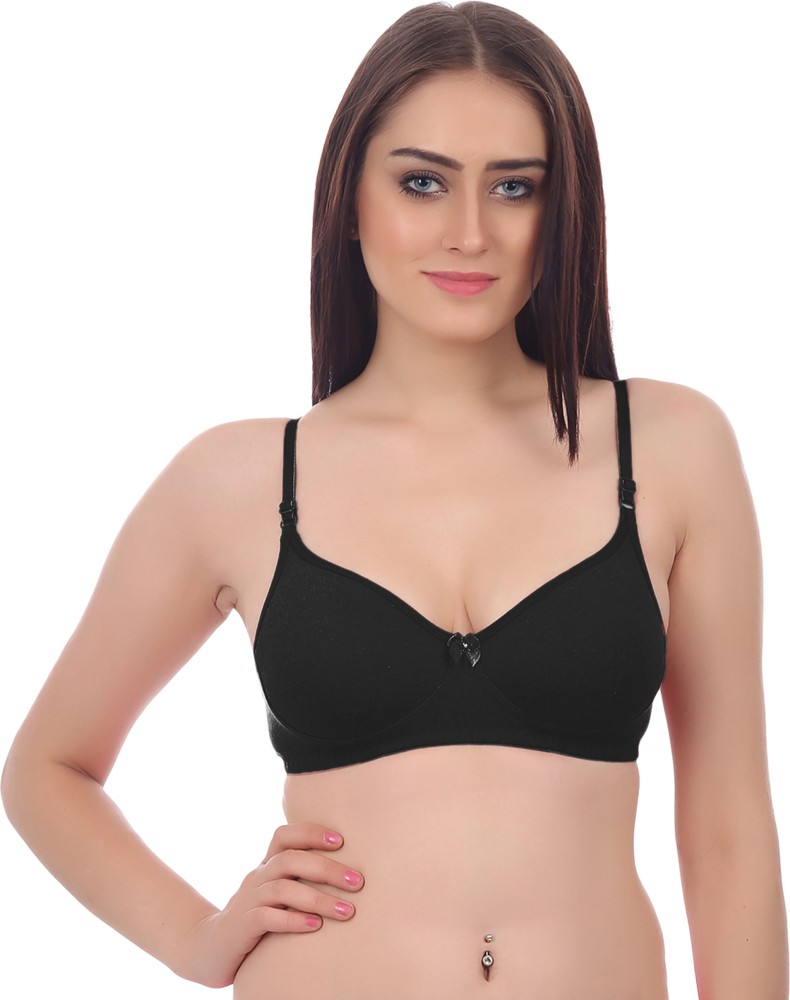 Buy Cup's-In - Women Cotton Non Padded Non-Wired Bra ( Pack of 1 ) ( Color  : White ) ( Size : 42 ) @PID-A_CK BRA_White Online at Best Prices in India  - JioMart.