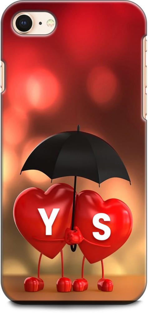 KEYCENT Back Cover for APPLE iPhone SE 2020 Y S, Y LOVES S, NAME 