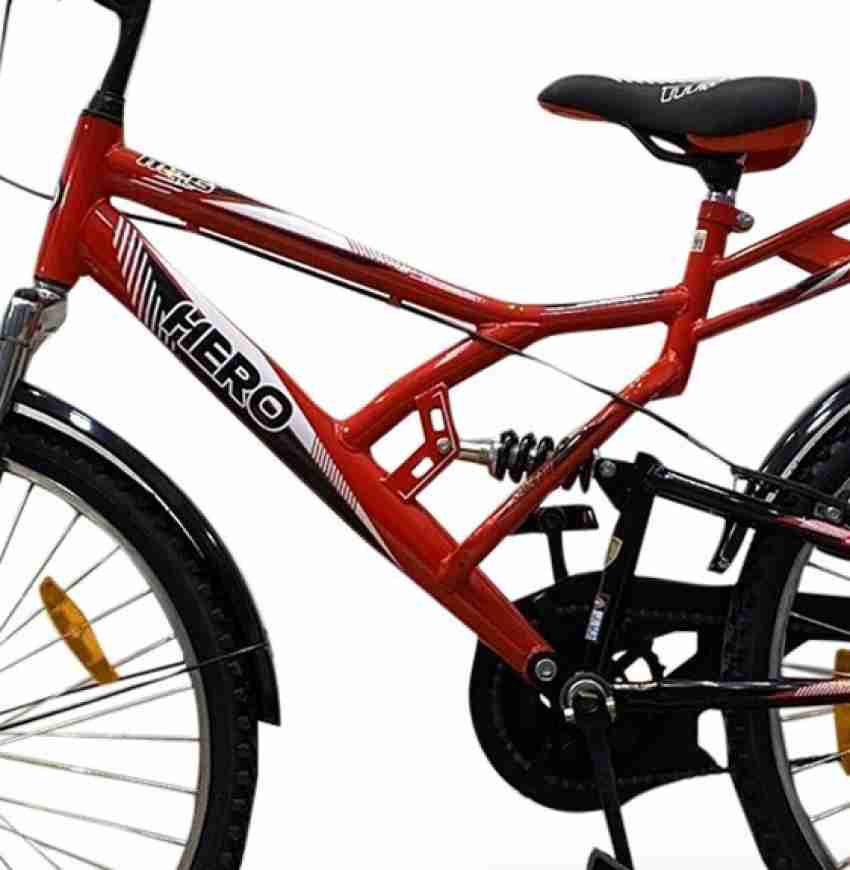 Hero mig cheap cycle red colour