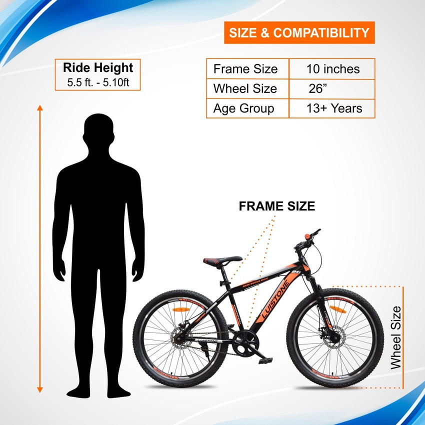 18 bike online frame age