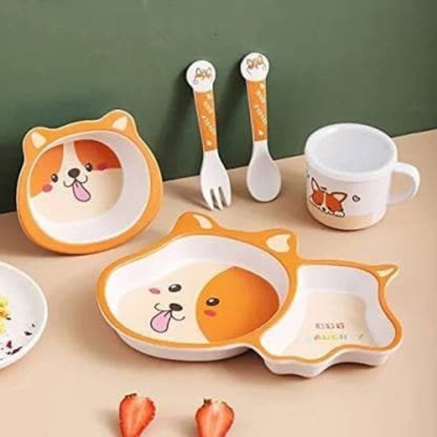Childrens plate bowl set sale