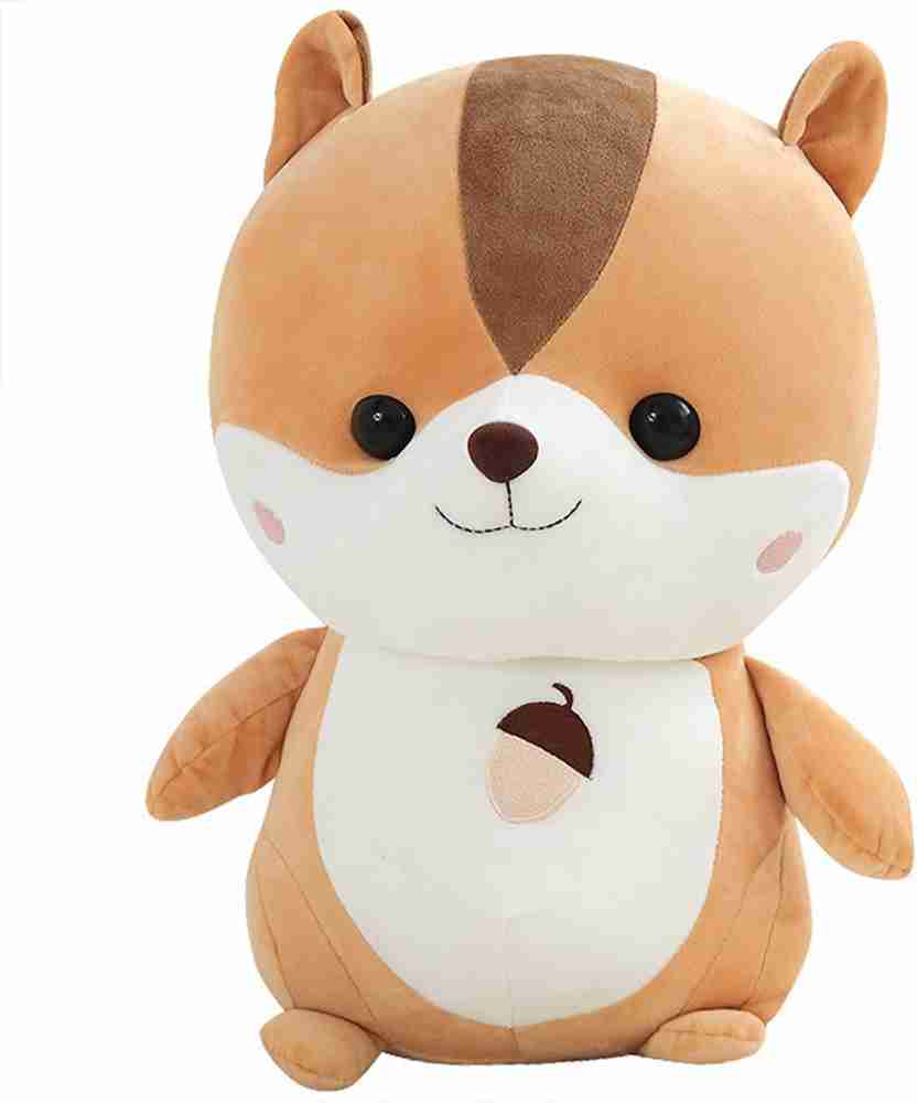 Kanthan Squirrel Plush Stuffed Soft Toy Teddy Bear for Kids Babies