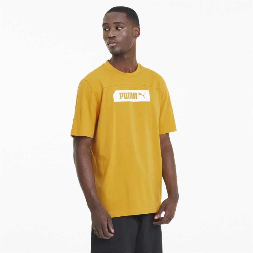 Puma Men's T-Shirt - Gold - XL