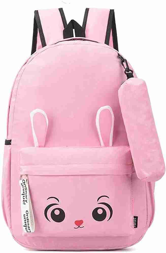 Devouge Korean Style Fashion Waterproof Bags For Girls Women Backpack 20 L Backpack Pink Price in India Flipkart