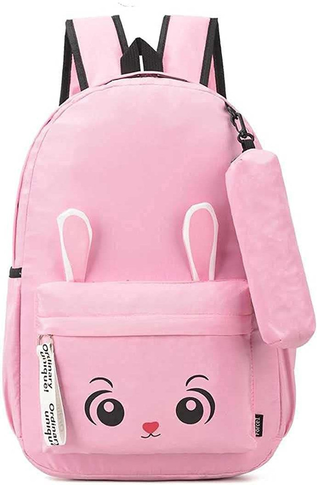 Devouge Korean Style Fashion Waterproof Bags For Girls Women Backpack 20 L Backpack Pink Price in India Flipkart