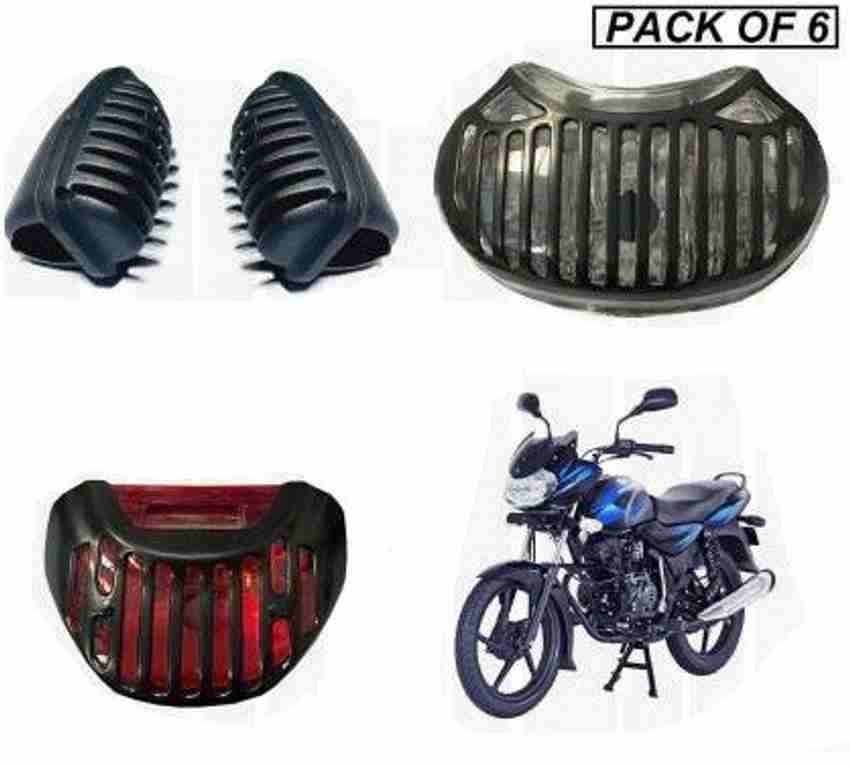 Kunjzone COMPLETE SET PLASTIC GRILLS FOR BAJAJ DISCOVER Old Model Black Bike Headlight Grill Price in India Buy Kunjzone COMPLETE SET PLASTIC GRILLS FOR BAJAJ DISCOVER Old Model Black Bike Headlight