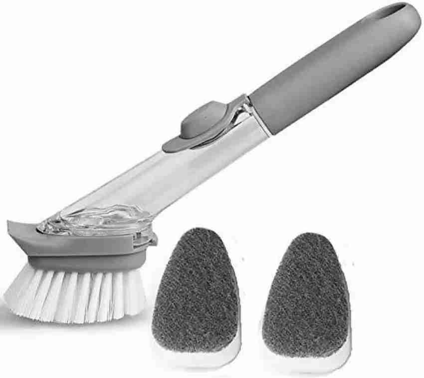 AMT Automatic dish Cleaning Brush, Changeable Brush Head Plastic