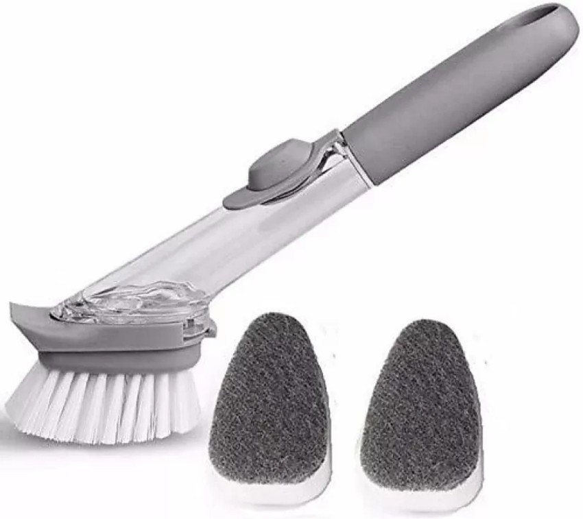 AMT Automatic dish Cleaning Brush, Changeable Brush Head Plastic