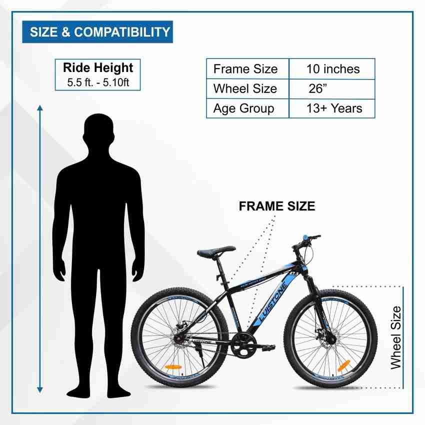 18 mountain top bike frame size