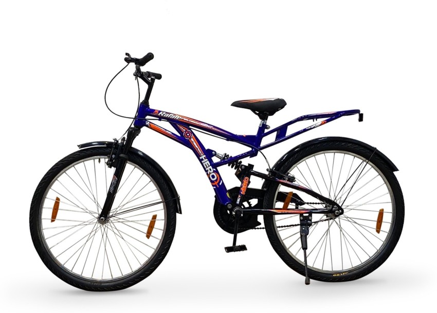 HERO RAFALE 26 T Dual Suspension Single Speed Free Bell Lock