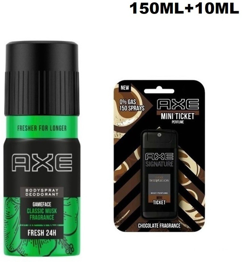 Axe chocolate mini ticket shop