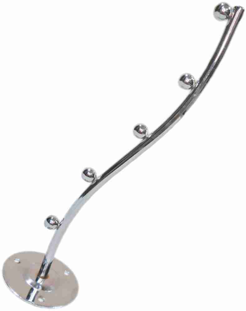 Triock 5 Ball Rod Stainless Steel Heavy Duty Display Hook Hanger