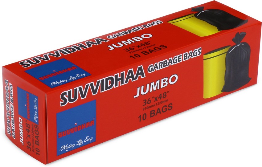 JUMBO SACK Large Garbage Bags, 27*36