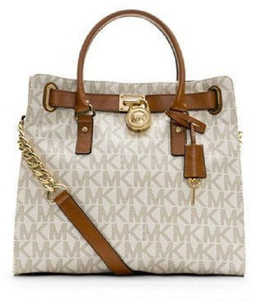 Buy MK Women White Handbag White Online Best Price in India Flipkart