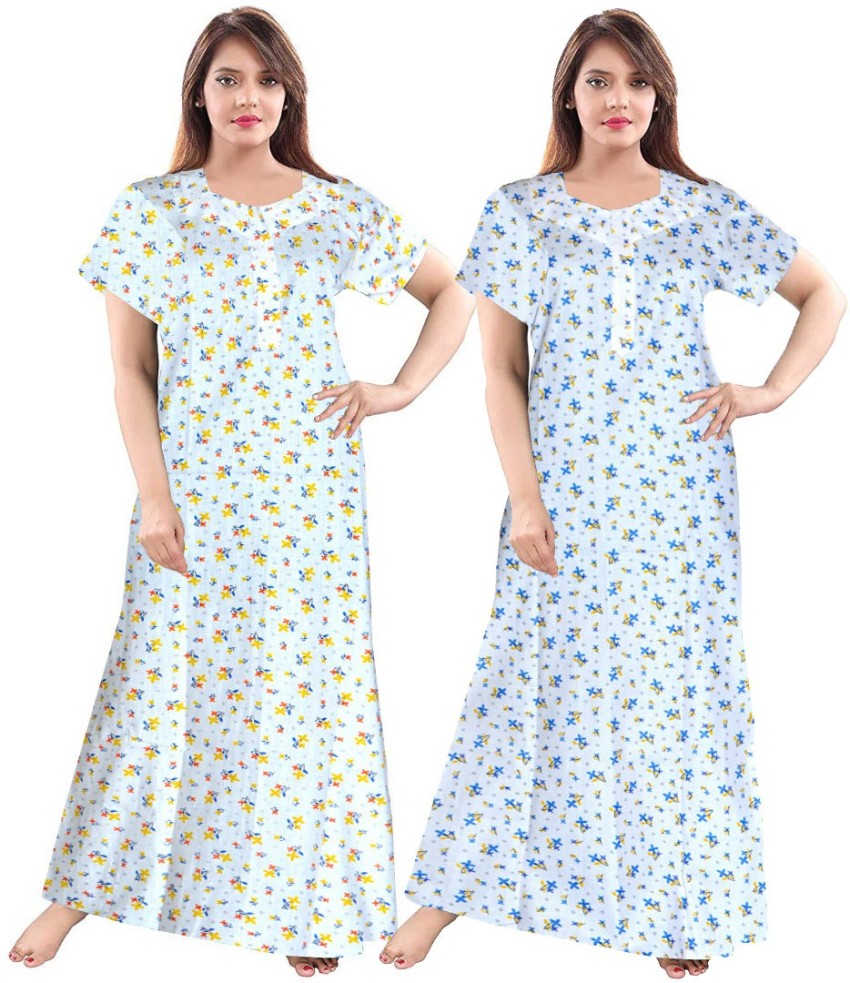 Flipkart night 2025 dress cotton