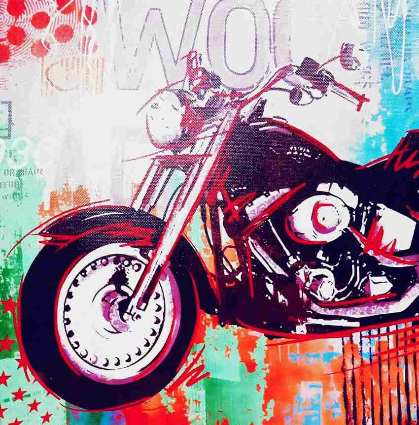 Harley canvas 2025 art