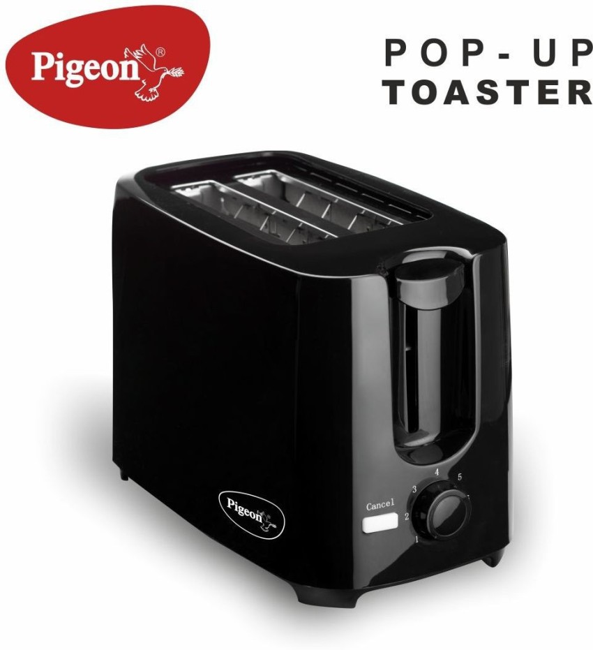 systematisk sundhed Indbildsk Pigeon 12470 750 W Pop Up Toaster Price in India - Buy Pigeon 12470 750 W Pop  Up Toaster Online at Flipkart.com